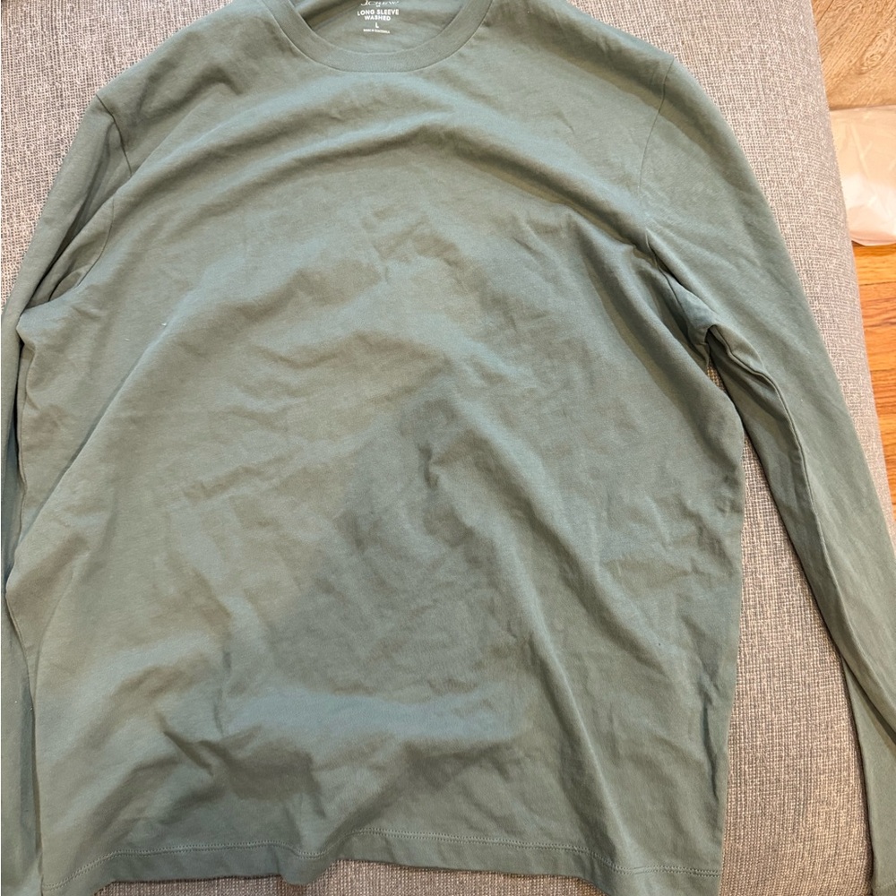 J. Crew Sage Long Sleeve Tee